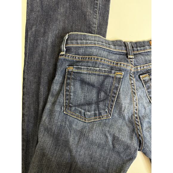 David Kahn Black Distressed Flare Leg Jeans Size 26 - Picture 6 of 10